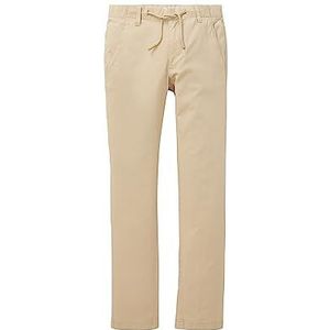 TOM TAILOR Basic chinobroek voor jongens, 11704-zilver-ecru, 164 cm