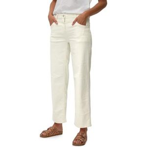 Cecil - B379415 - Damesjeans - Lichtbeige - Hoge Taille - Wijde Pijpen