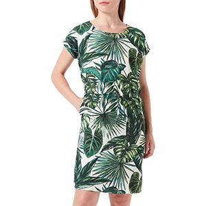 ONLY Onlnova Lux Connie Bali Dress AOP Ptm jurk voor dames, Water Lily/Tropic Jungle, 38