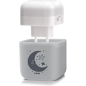 reer SleepLight 2-in-1 nachtlampje voor het stopcontact en met batterijwerking (on-off en sensormodus) lichtgrijs 52401