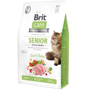 VAFO PRAHA s.r.o. Brit Care Cat Senior natvoer 7 kg gewichtscontrole GF