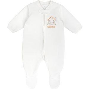 Chicco Romper voor baby en peuters, uniseks kinderen, Natuurlijk., 0 Maanden