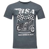 Recovered - BSA T-shirt - Antraciet - Meerkleurig