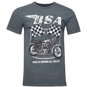 Recovered - BSA T-shirt - Antraciet - Meerkleurig
