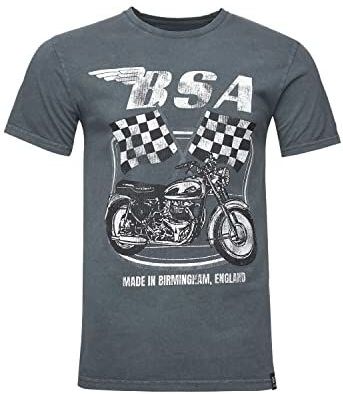 Recovered - BSA T-shirt - Antraciet - Meerkleurig