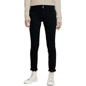 TOM TAILOR Dames jeans 202212 Alexa Skinny, 10270 - Black Black Denim, 33W / 32L