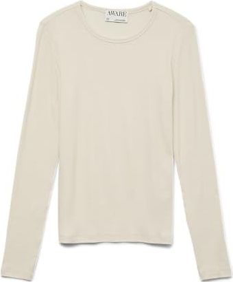 Awirwina - Blouse - O-hals - Lange Mouwen - Tight Fit