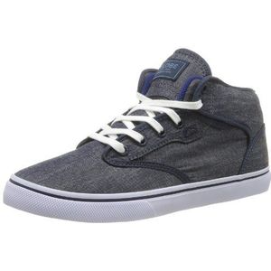 Globe Motley Mid GBMOTLEYM Uniseks sneakers voor volwassenen, Blauw Blauw Chambray 13094, 41 EU