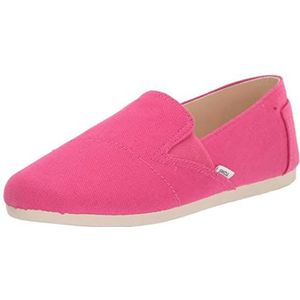 TOMS Redondo Loafer Flat voor dames, Helder Fuchsia Oxford, 37 EU