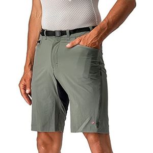 CASTELLI Unlimited Trail Baggy Short Fietsshorts, Forest Gray, S voor heren