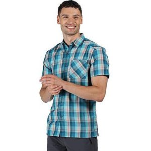 Regatta Kalambo V' Sneldrogend Actief Korte mouw Check Shirts voor heren