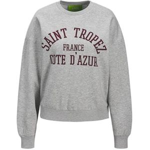 JJXX - JXMERLE - Sweatshirt - Lichtgrijs - Bourgogne