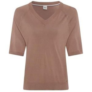 Brax Dames Trui  Style LESLEY taupe, lichtbruin, maat 38
