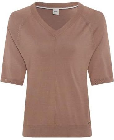 Brax Dames Trui  Style LESLEY taupe, lichtbruin, maat 38
