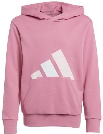 adidas Uniseks-Kind ESSENTIALS BIG LOGO HOODIE, pink fusion/clear pink/white, 13-14 Years