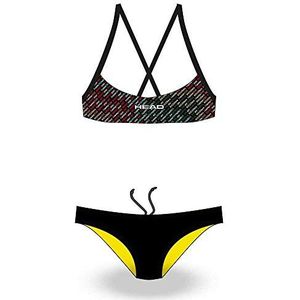 Head SWS Team Printed Bikini Girl Low Leg Badpak Unisex Volwassenen