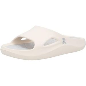 Rieker W3450 Slide voor dames, beige, 37 EU
