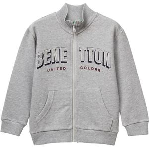 United Colors of Benetton Jas M/L, Grijs, 1 jaar