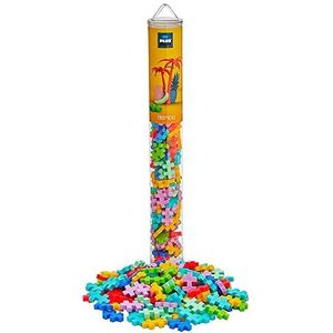 PLUS PLUS - 100 stuks buis in tropische kleuren - Bouwspel - PP4264
