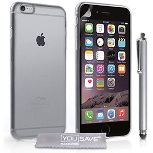 Yousave Accessories beschermhoes voor iPhone 6 Plus, siliconen, gel, met stylus