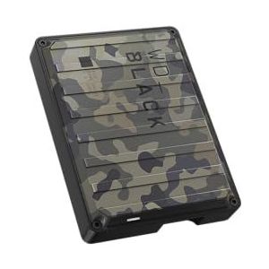 WD_BLACK P10 6TB Game Drive, draagbare externe harde schijf voor on-the-go toegang tot uw gamebibliotheek, werkt met Playstation, Xbox, pc, bespaar tot 150 games, inclusief een maand Discord NITRO