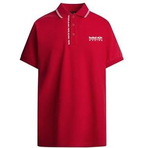 Red Bull Racing X Pepe Jeans Heren RBR Tipped Logo Polo Polo, Rood (Mars RED), XS, Rood (Mars Rood), XS