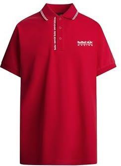 Red Bull - Poloshirt - Blauw - Piqué-Katoen