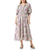 Peppercorn - Marva - Jurk - Donkergroen - 3/4 Lengte - Normale Pasvorm