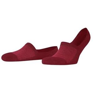 Burlington Dames Liner Sokken Athleisure W IN Ademend Sneldrogend Onzichtbar Eenkleurig 1 Paar, Roze (Red Pepper 8074), 35-38