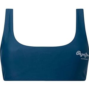 Pepe Jeans Oriane bikinitop voor dames, Blauw (Jarman), S