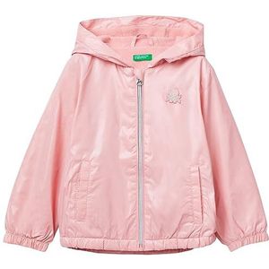 United Colors of Benetton Jas voor meisjes en meisjes, Roze 03z, S