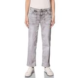 Street One - Studio F379256 - Damesjeans - Lichtgrijs - Casual Fit - Middelhoge Taille