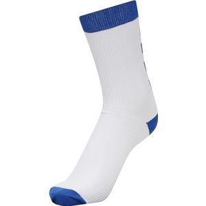 hummel Unisex Vare indendørs sportsokken 2 sokken, wit/blauw (true blue) 39-42 EU