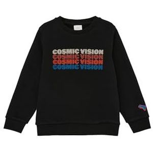 S.Oliver Sweater met Printopdruk Zwart