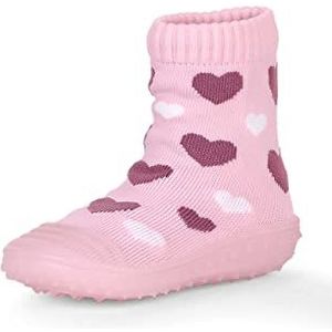 Sterntaler Adventure-sokken voor babymeisjes met hartjes, roze, normaal