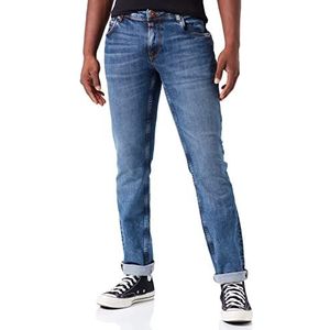 Timezone Heren Slim Scotttz Jeans, Clearwater Wash, 29W x 32L