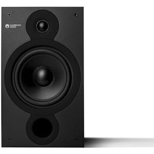 Cambridge Audio SX60 - Passieve Bedrade Statiefluidsprekers - Matzwart - Geoptimaliseerd voor Vloeiende Frequentierespons