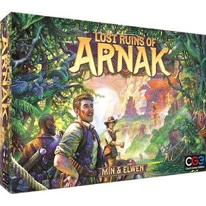 Czech Games Edition, Lost Ruins of Arnak, Board Game, 1 to 4 Players, 30 Minutes Player Time, Ages 12+