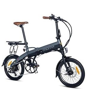 Moma Bikes E-18 Teen fiets, volwassenen, uniseks, grijs, eenheidsmaat