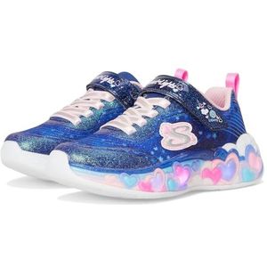 Blink - Klittenbandschoen - Navy/Multicolour - Glitters - Hart-applicatie