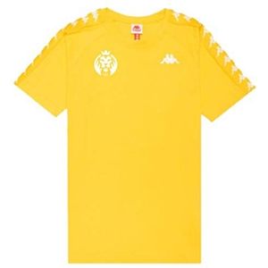 Kappa X MadLions Coen Slim 222 Band Tee Madlions T-shirt, heren, geel, XL