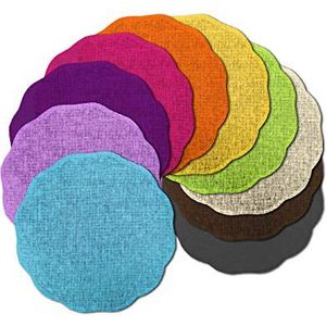 Esprit - Maison d'Ailleurs 3009226 - Tafelloper - Fuchsia - Polyester - 30 x 45 x 45 cm