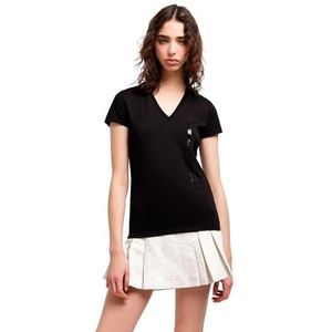 Armani Exchange - XW000529_AF10356 - T-shirt - Zwart - Katoen