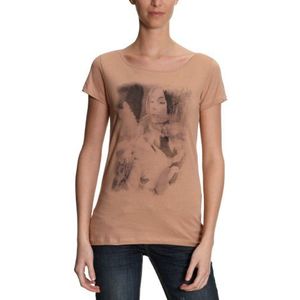 ESPRIT DE CORP Q01609 T-shirt voor dames, Brons (689), 40