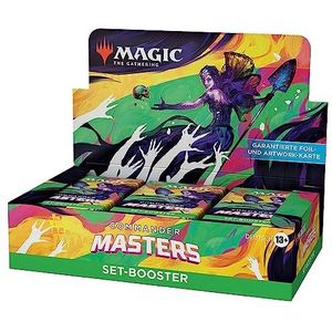 Magic: The Gathering Commander Masters Set Booster-Display, 24 Boosters (360 Magic-kaarten - Duitse versie)