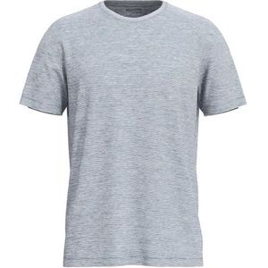 SELETED HOMME SLHASPEN Mini STR SS O-Neck Tee NOOS, Bering Sea/Stripes: egret, S