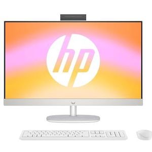 HP - All-in-One Desktop-pc - 27 inch - FHD-display - Wit - AMD Ryzen 5 7520U - 16 GB DDR5 RAM - 1 TB SSD - Windows 11 Home