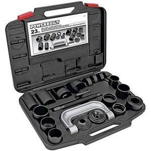 Powerbuilt Alltrade 648617 Kit #46 Master Kogelgewricht/U-Joint Service Tool Set - 23-delig
