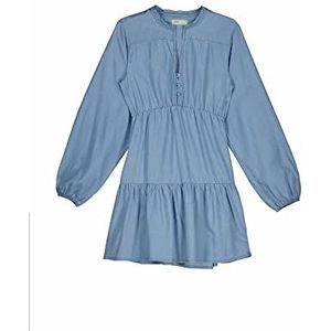 Springfield Tencel-jurk van denim, Medium Blauw, 34