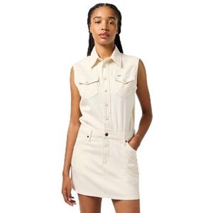 Jurk - Denim - Katoen - Regular Pasvorm